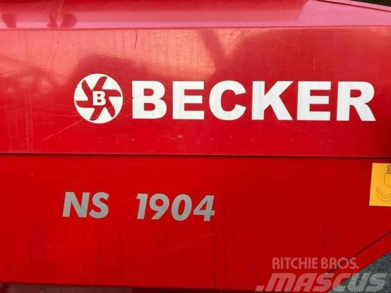 Becker P8 HKP DTE inkl. Fronttank Andre såmaskiner