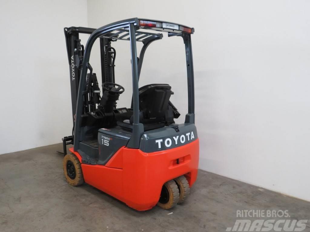 Toyota 8FBE15T Electric forklift trucks