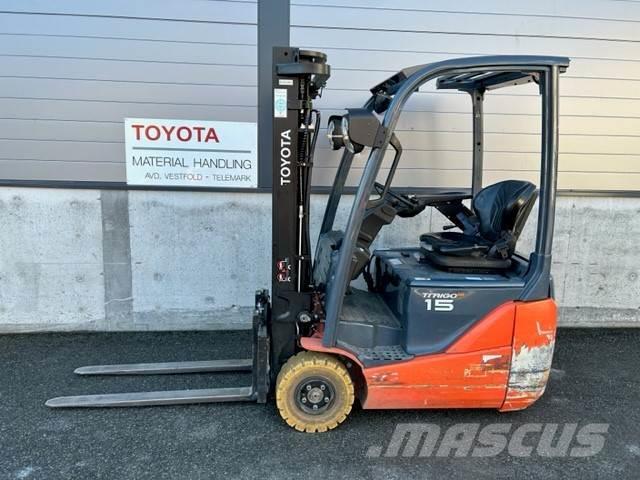 Toyota 8FBE15T Elektriske trucker
