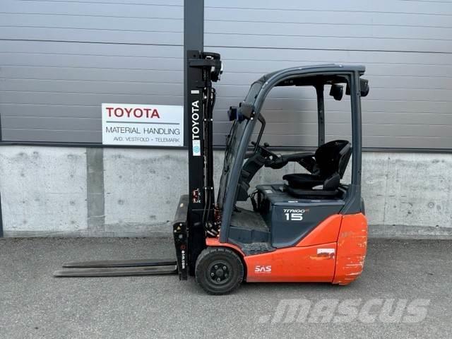 Toyota 8FBET15 Elektriske trucker