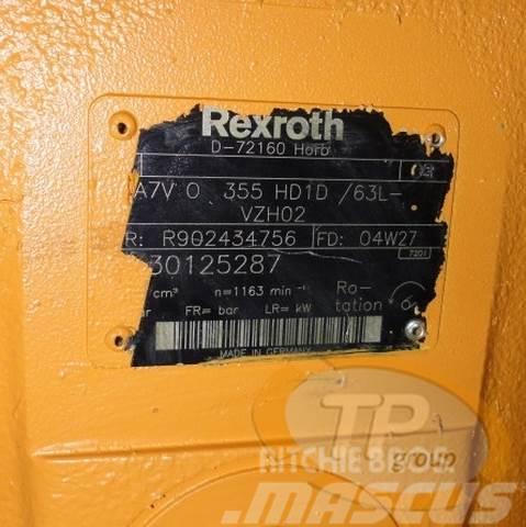 Rexroth 92117740 A7VO355 HD1D/63L-VZH02 Andre komponenter
