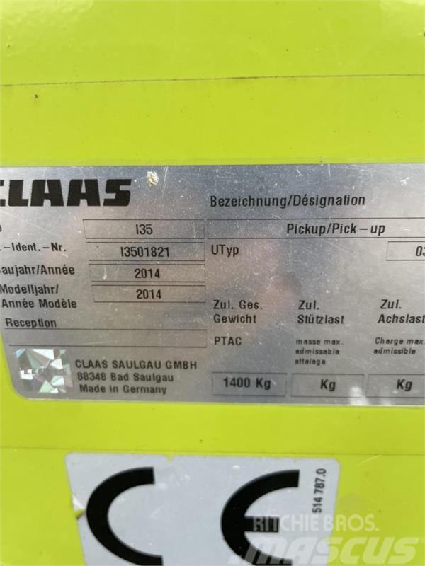 CLAAS PU 300 HD PROFI Høy- og fôrmaskintilbehør