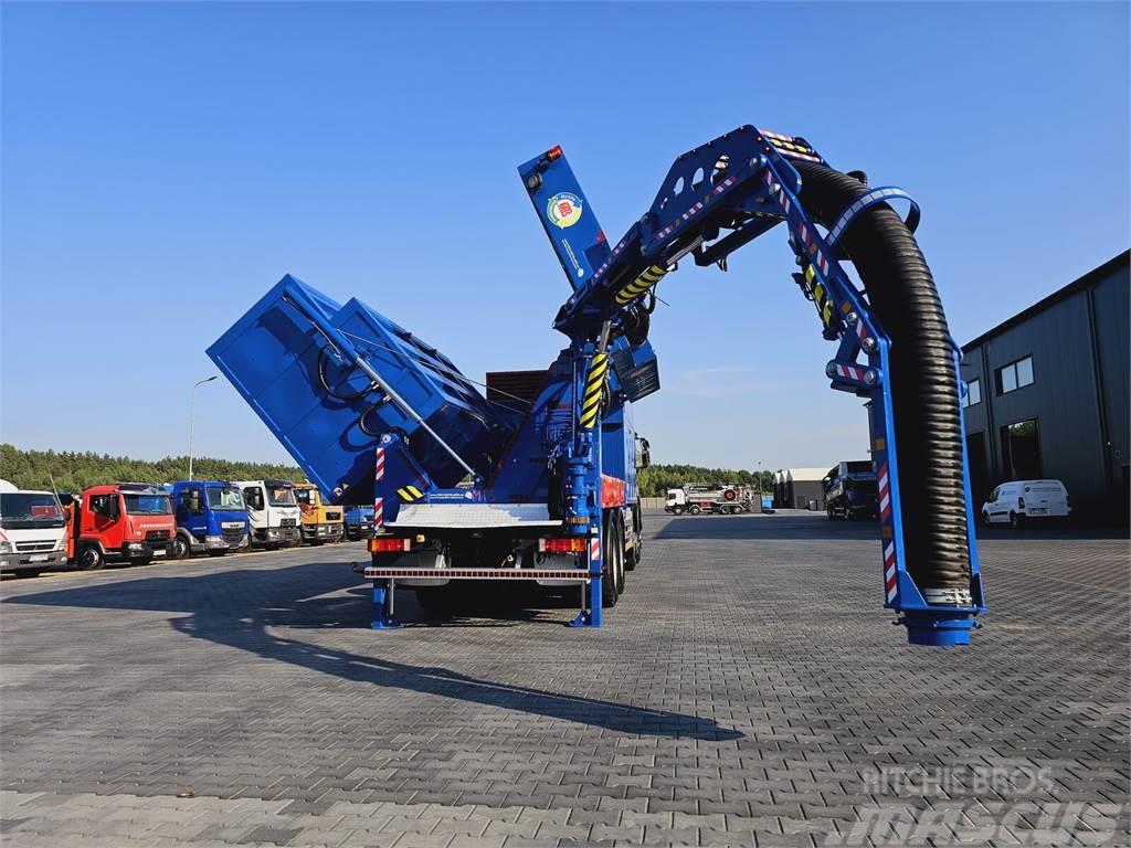 Iveco MTS 4 x TURBINE Saugbagger vacuum cleaner excavato Spesialtilpassede gravemaskiner