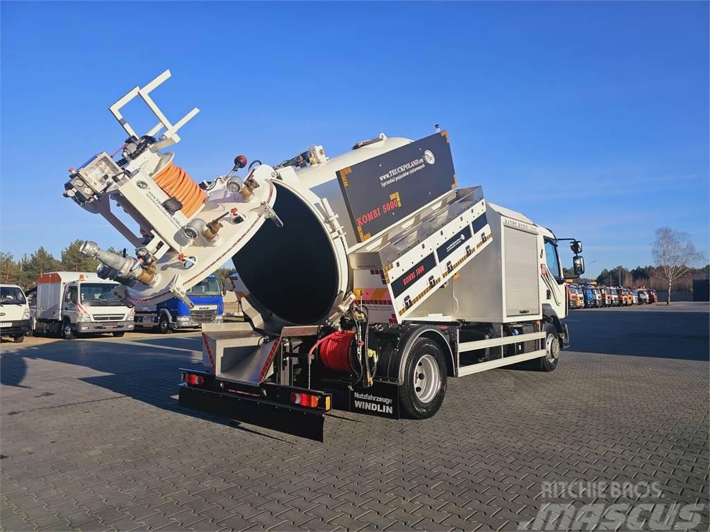 Renault GAMA KANRO KOMBI 5000 WUKO FOR CHANNEL CLEANING Combi / vacuum trucks