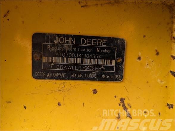 John Deere 700J LT Dozere Beltegående