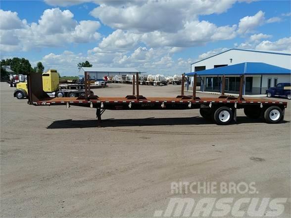 Fontaine FLAT BED Semi-trailer med Containerramme