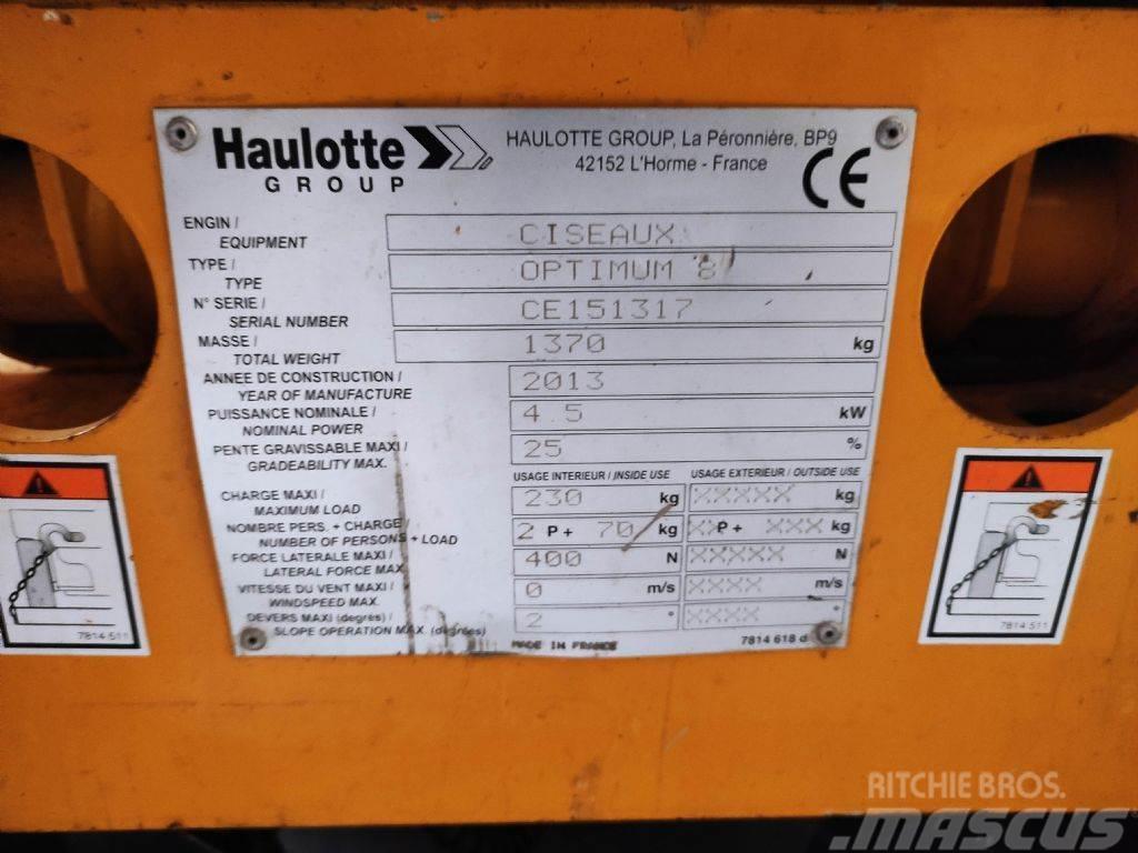 Haulotte OPTIMMM8 Sakselifter