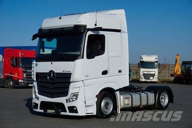 Mercedes-Benz ACTROS / 1851 / E 6 / MP 5 / ACC / MEGA / LOW DE Trekkvogner