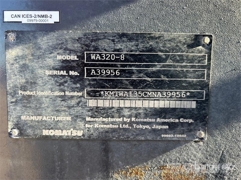 Komatsu WA320-8 Hjullastere