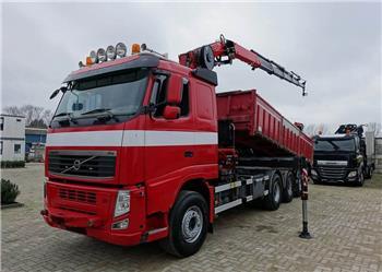 Volvo FH 460 8X4 TRIDEM KIPPER + KRAAN / FASSI F 275 / 2