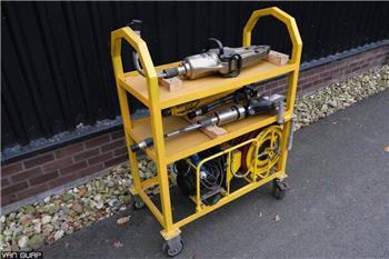 Weber Hydraulic spreader + Power unit + ram + cutter