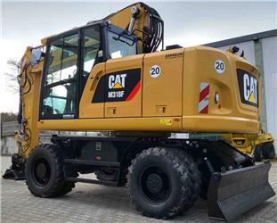 CAT M 318 F, well maintained/full service contract CAT