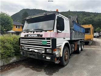 Scania 92 snow rigged Tipper Truck.