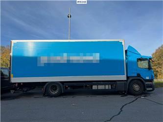 Scania P280 4x2 box truck w/ full side opening and liftin