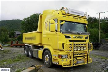 Scania R730 tipper truck w/ Maur trailer
