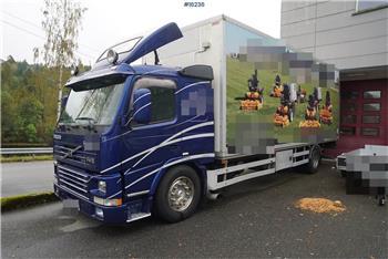 Volvo FM 4x2 box truck with new tires (must see)