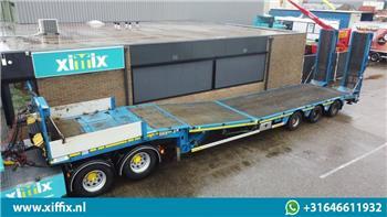 Faymonville 3-axle semi-lowloader, hydr. ramps & hydr. floor,