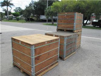  Shipping or Storage containers, boxes, wood crates