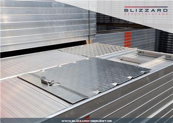 Blizzard S70 245 m² Stahlgerüst neu Vollalubeläge + Durchst