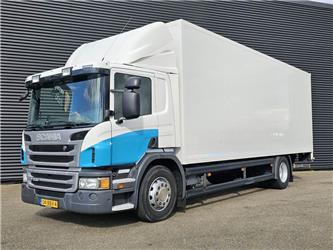 Scania P230 CLOSED BOX WITH SIDE DOORS / LIFT / KOFFER -