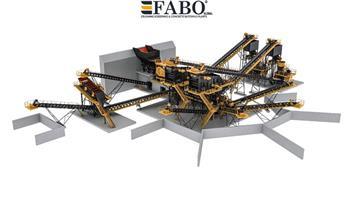 Fabo STATIONARY TYPE 500 T/H CRUSHING PLANT