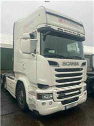 Scania R580 6x2 Tractor unit with 310 cm wheelbase.