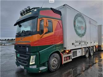 Volvo FH 540 6x2 Thermo truck with sidedoors and lift.