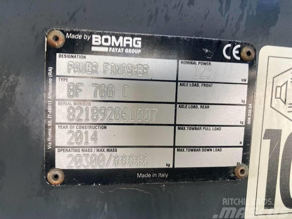 Bomag BF 700 C-2 S500 Stage IV/Tier 4f Asfaltutleggere