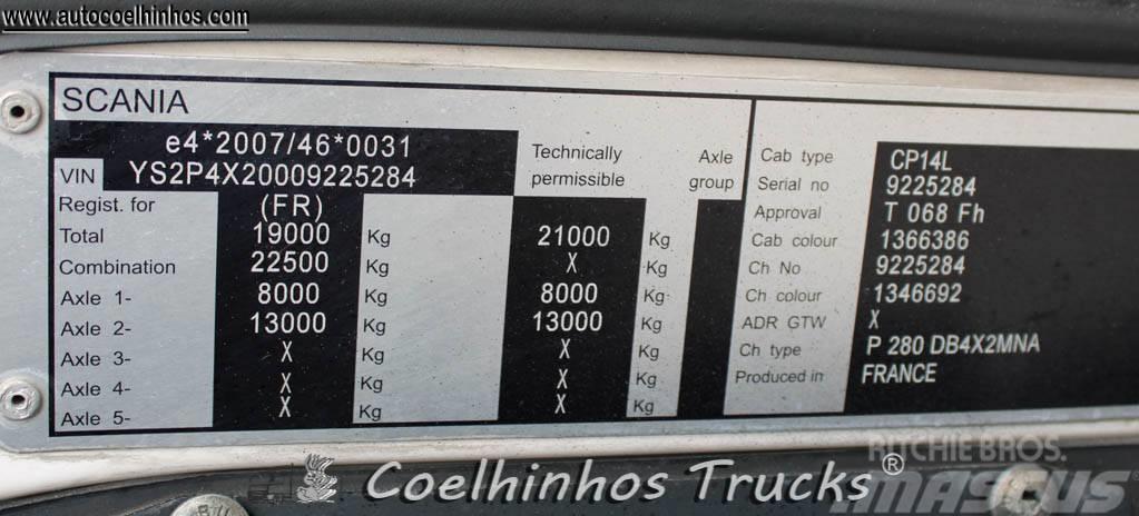 Scania P 280  Chereau + Carrier Skapbiler Frys/kjøl/varme
