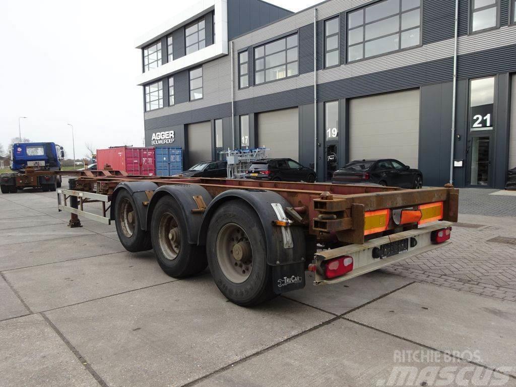Renders Container Chassis / SAF + DRUM Containerchassis Semitrailere