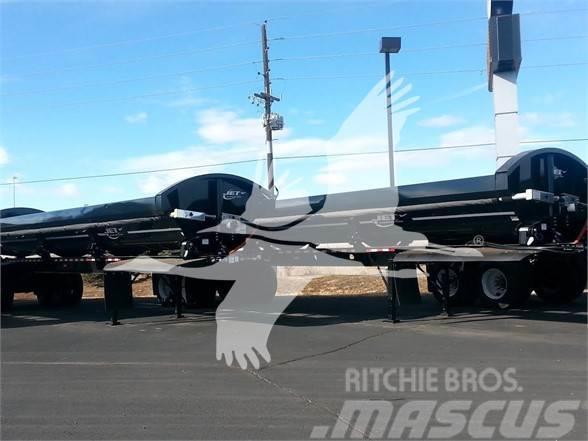 Jet Side Dump 40' Air Ride, 2 Way Valve, Electric Tarp Tipphengere