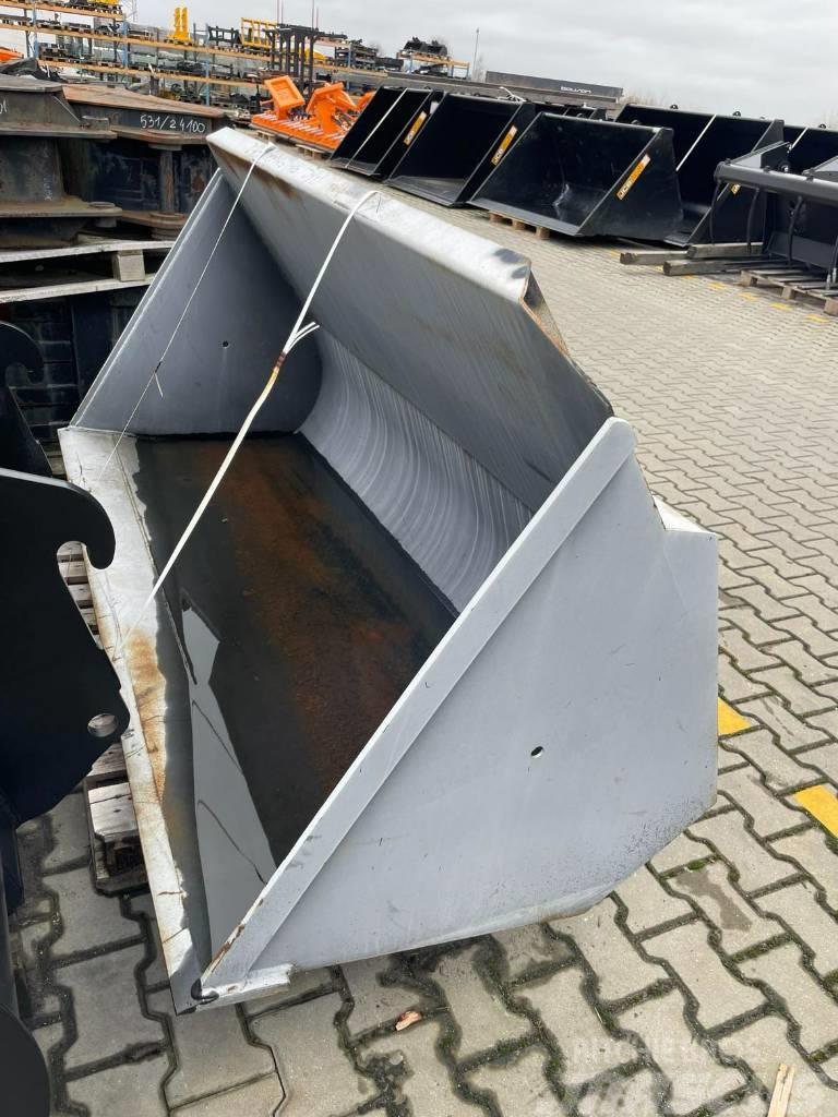  Dyna-metal Łyżka ładowarkowa 1900mm 1m3 euro rolne Skuffer