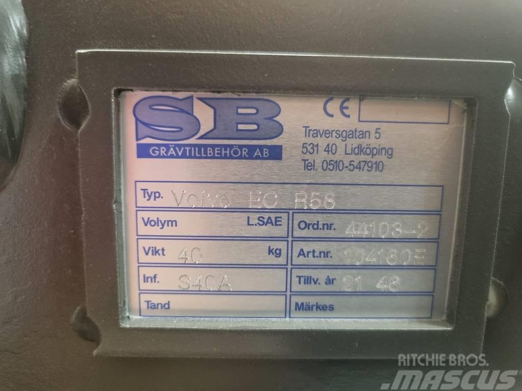SB Mekaniskt snabbfäste S40 utförsäljning Hurtigkoblinger