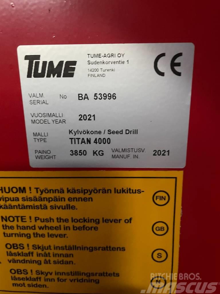 Tume Titan 4000 Kombinerte såmaskiner