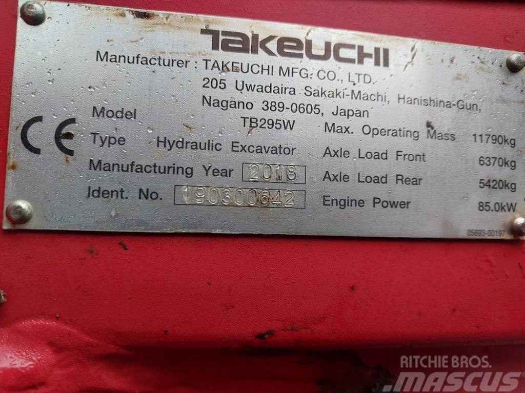 Takeuchi TB295W Hjulgravere