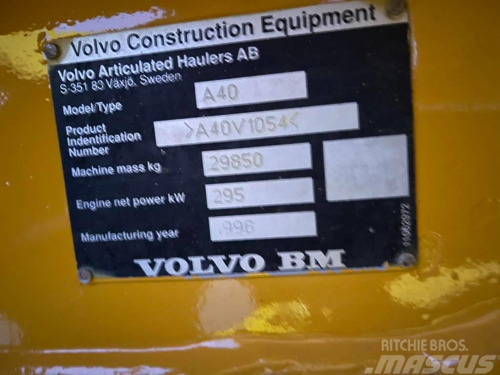 Volvo A40C Rammestyrte Dumpere