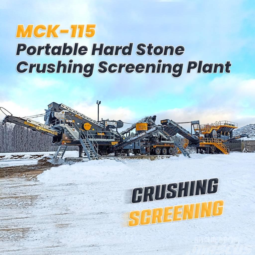 Fabo MCK-115 MOBILE CRUSHING & SCREENING PLANT Knusere