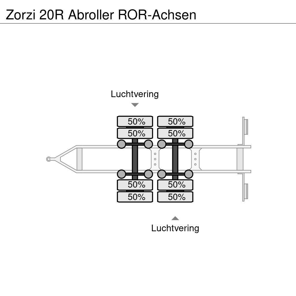 Zorzi 20R Abroller ROR-Achsen Containerhengere