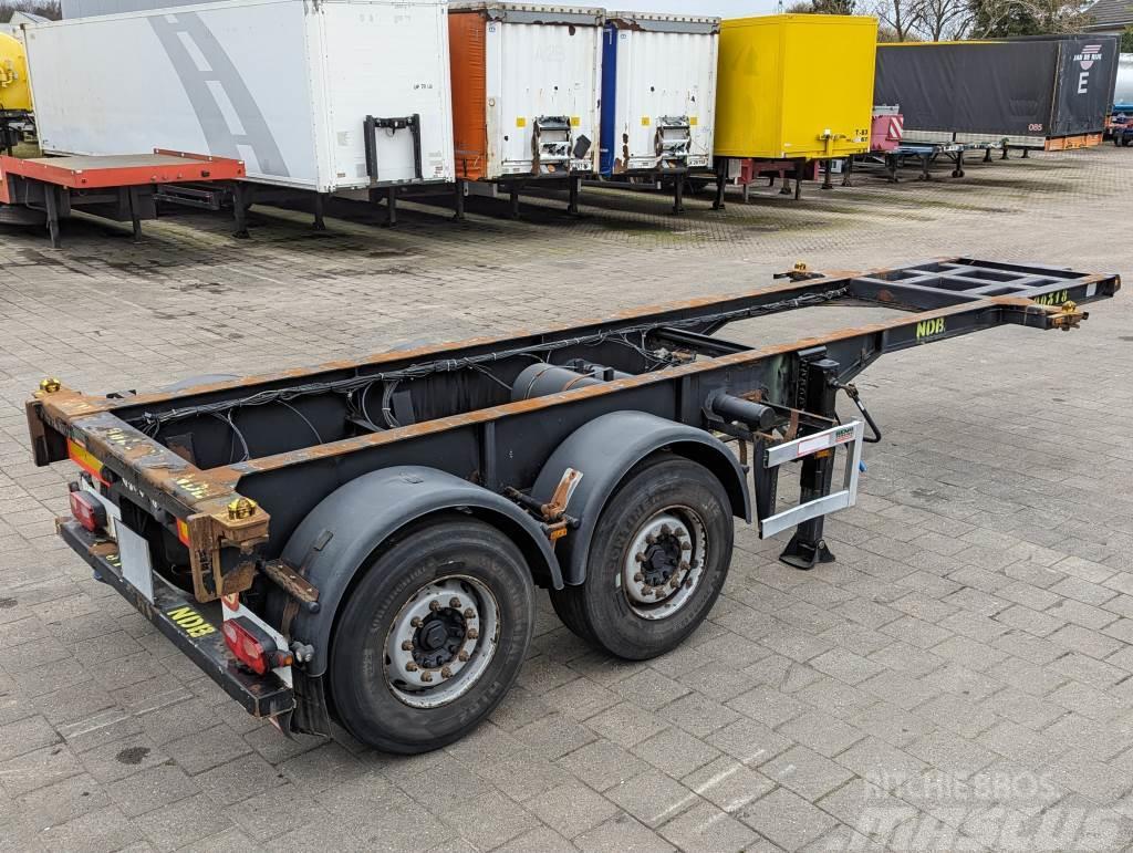 Renders Euro 701 2-Assen MB - DiscBrakes - 20FT - 3370KG ( Containerchassis Semitrailere