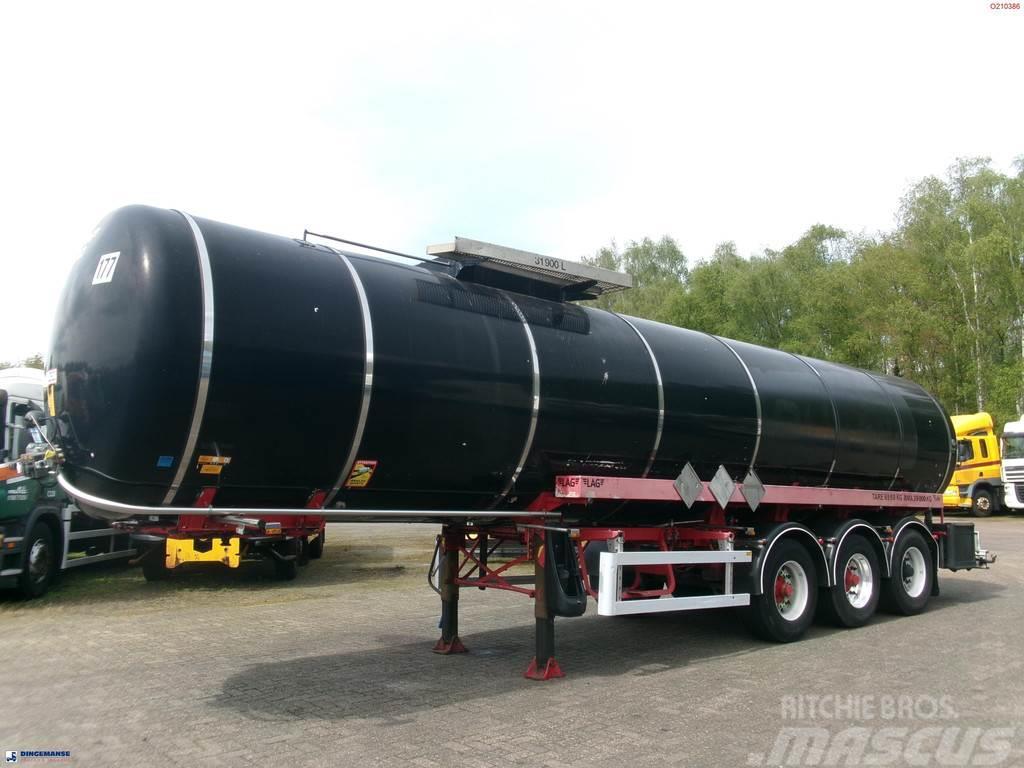 LAG Bitumen tank inox 31.9 m3 / 1 comp Tanksemi
