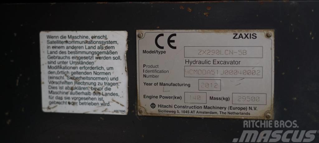 Hitachi ZX 290 LC N-5 Beltegraver