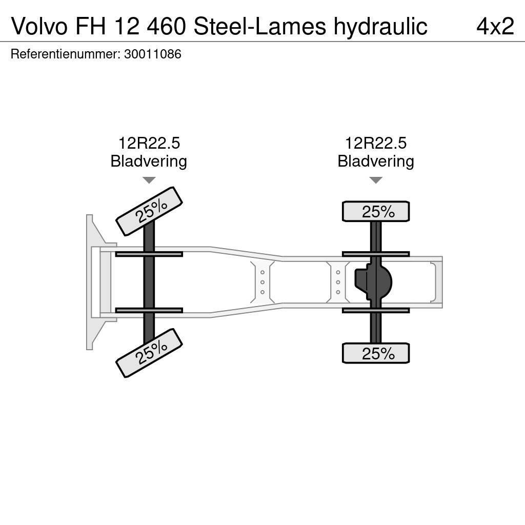 Volvo FH 12 460 Steel-Lames hydraulic Trekkvogner