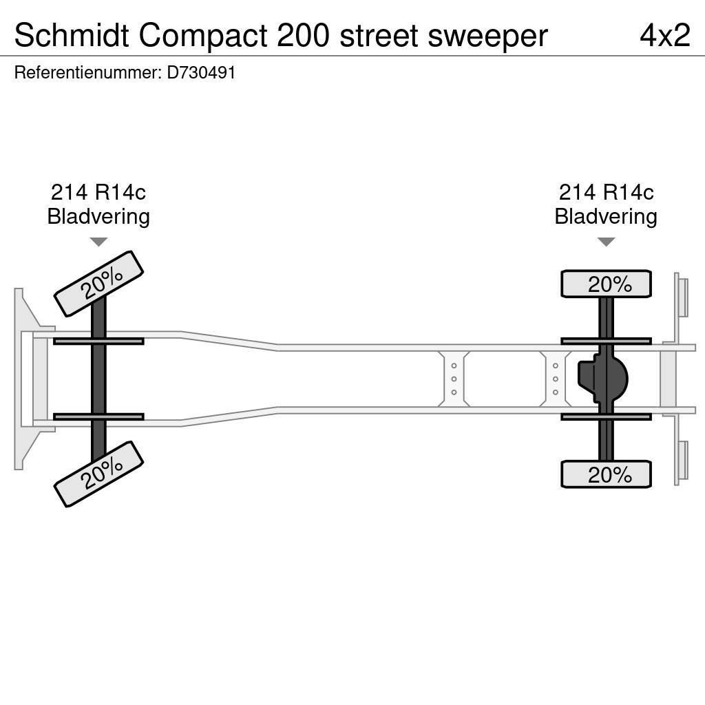 Schmidt Compact 200 street sweeper Slamsugere