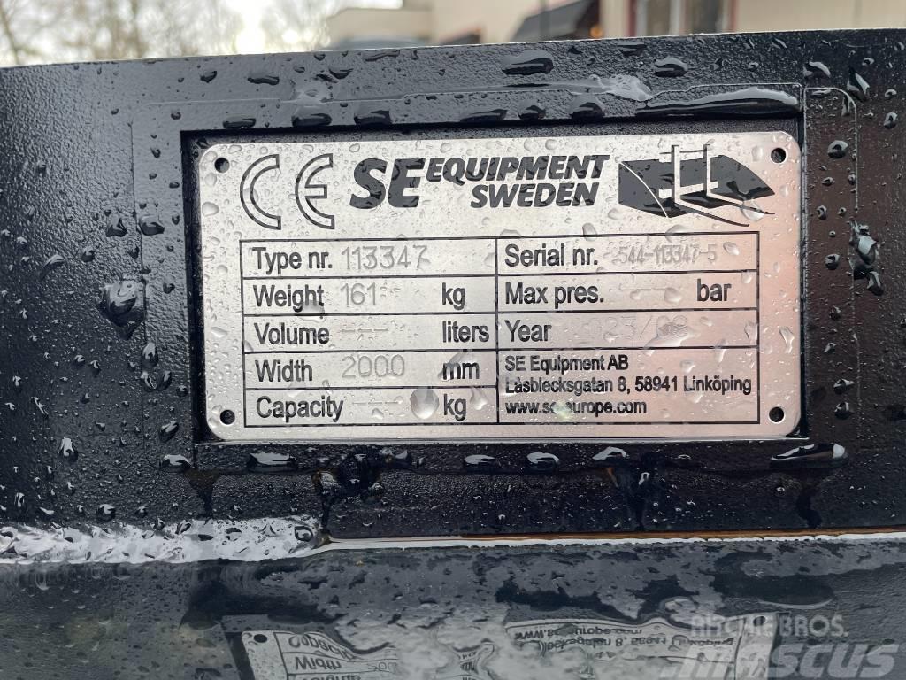 SE Equipment  Planeringsbalkar 1500-3000mm S30-S70 Andre komponenter