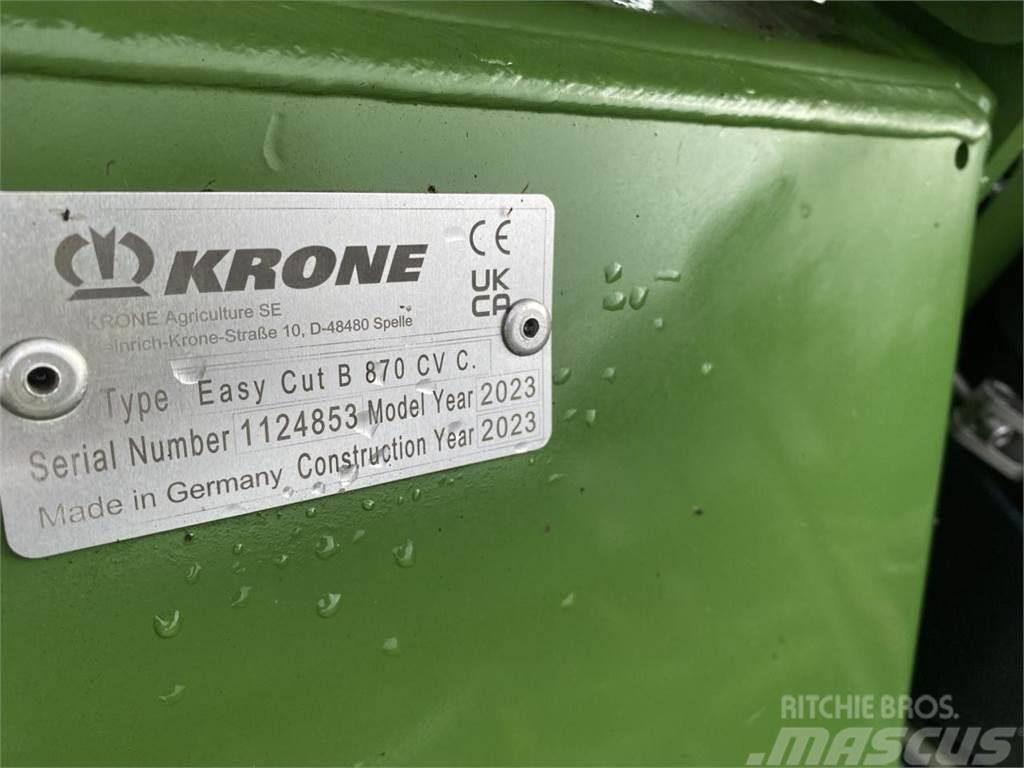 Krone EC B 870 CV Collect Slåmaskiner