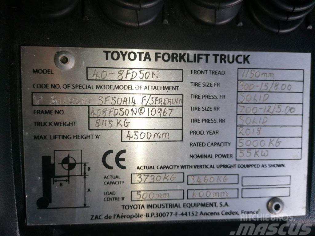 Toyota 40-8FD50N Diesel Trucker