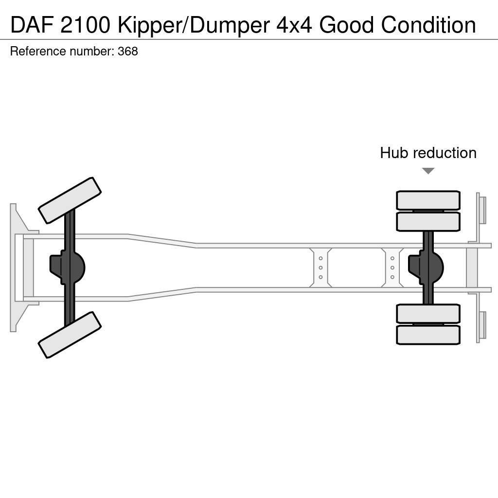 DAF 2100 Kipper/Dumper 4x4 Good Condition Tippbil