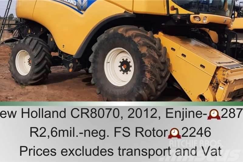New Holland CR 8070 - 2246 rotor hours Andre lastebiler