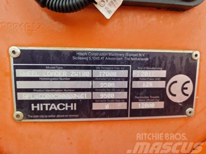 Hitachi ZW 180 Hjullastere