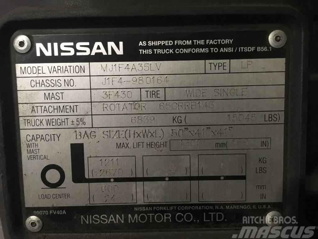 Nissan 80 Gaffeltrucker - Annet